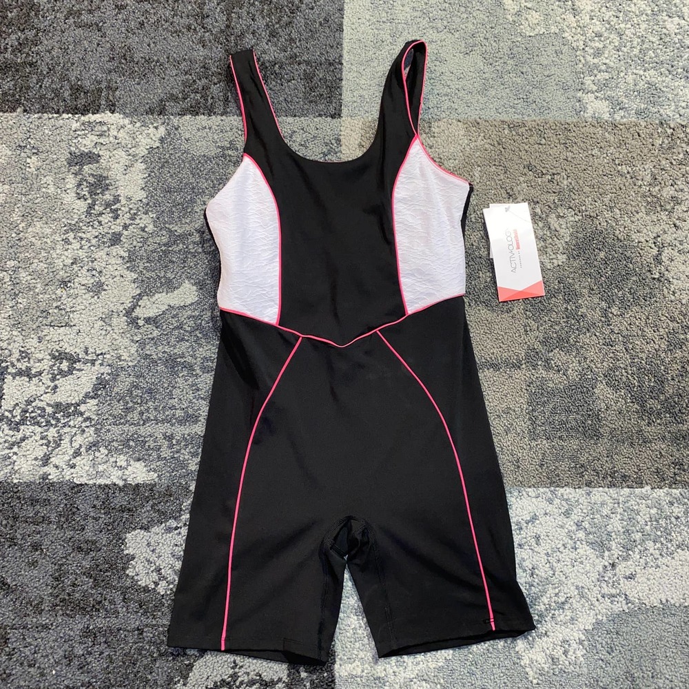 Activology Women's Health Biketard Activewear Bodysuit NEW Women's Size Medium